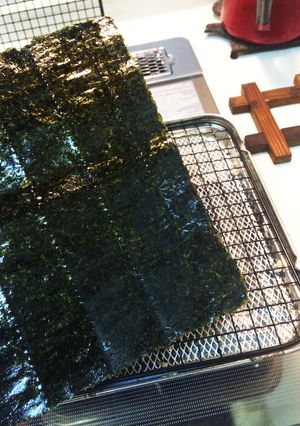 韓国のりの作り方-レシピのメイン写真