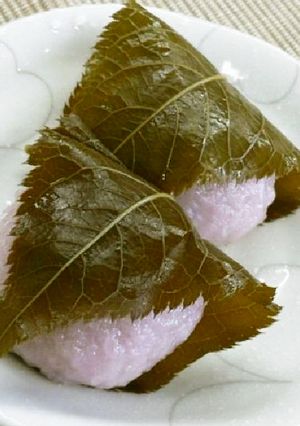 レンジで簡単♪手作りこし餡で関西風な桜餅-レシピのメイン写真