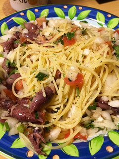 新玉ねぎとホタルイカのサルサパスタ★-レシピのメイン写真