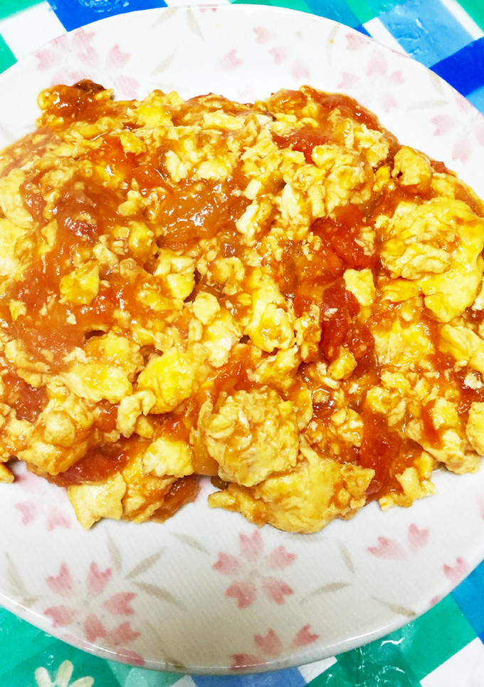 ☆トマトとふわふわ玉子の炒め物♡-レシピのメイン写真