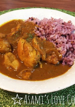 冷凍トマトを活用☆本格チキンカレー-レシピのメイン写真