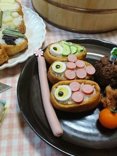 こどもの日★端午の節句いなり鯉のぼり弁当-レシピのメイン写真