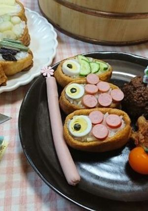 こどもの日★端午の節句いなり鯉のぼり弁当-レシピのメイン写真