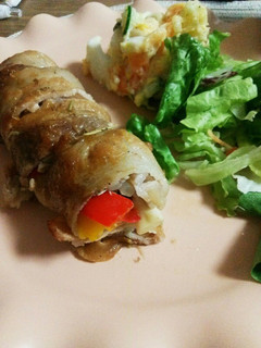 野菜豚肉巻き♪-レシピのメイン写真