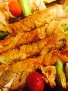 簡単BBQ!野菜と茸の肉巻♬串焼きGO★-レシピのメイン写真
