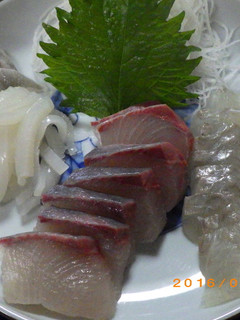 ハマチの刺身-レシピのメイン写真
