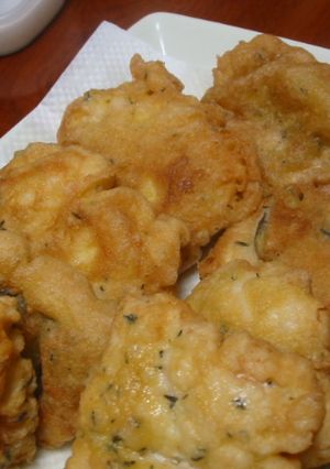 ハーブ風味の鱧のフリッター-レシピのメイン写真