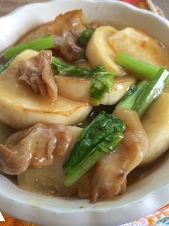 豚肉とかぶのあんかけ-レシピのメイン写真