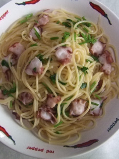 タコ&セロリのパスタ-レシピのメイン写真