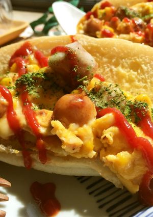 チーコーンエーッグ✿ごてもりドーッッッグ-レシピのメイン写真