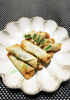 餃子の皮でうどの芽揚げ-レシピのメイン写真