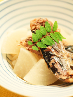 ポリ袋で簡単防災食☆さんまと大根の煮物-レシピのメイン写真