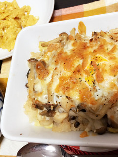 リメイク☆たけのこご飯グラタン-レシピのメイン写真