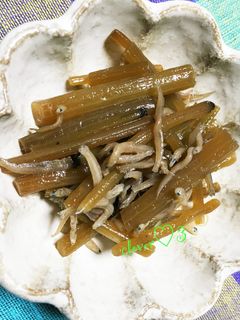 ふきとじゃこの甘辛煮☆-レシピのメイン写真
