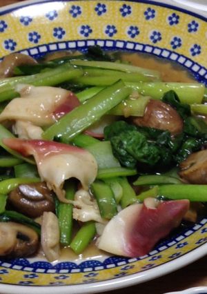 ホッキ貝と小松菜の中華炒め-レシピのメイン写真