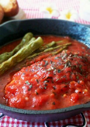 ふっくら♪めかじきのトマトソース-レシピのメイン写真