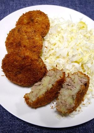 初めてでも簡単♪メンチコロッケ-レシピのメイン写真