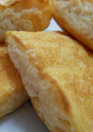 余ったそうめんde卵焼きおにぎり風*弁当-レシピのメイン写真