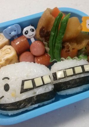 キャラ弁☆新幹線のお弁当-レシピのメイン写真