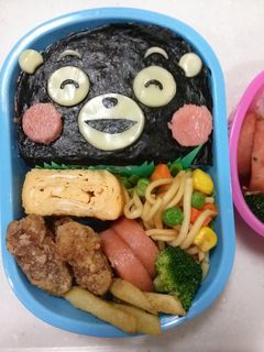 キャラ弁☆くまもん☆のり弁当☆-レシピのメイン写真