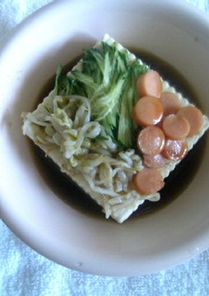 中華風冷奴-レシピのメイン写真