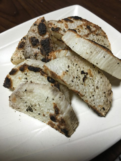 長芋の網焼き塩こしょうで-レシピのメイン写真
