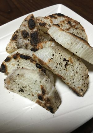 長芋の網焼き塩こしょうで-レシピのメイン写真