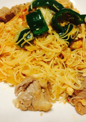 キムチそうめんチャンプルー-レシピのメイン写真