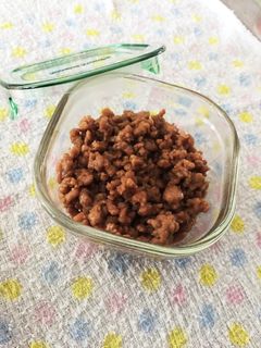 ✿❀うちの肉そぼろ❀✿-レシピのメイン写真