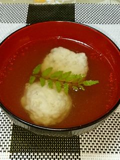 我が家の鯛の潮汁☆つみれ汁-レシピのメイン写真