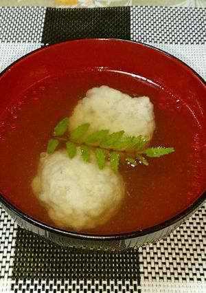 我が家の鯛の潮汁☆つみれ汁-レシピのメイン写真
