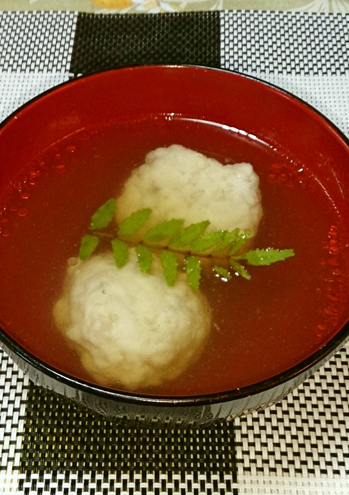 我が家の鯛の潮汁☆つみれ汁-レシピのメイン写真