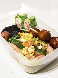 ☆お弁当☆サラダスティック巻き-レシピのメイン写真