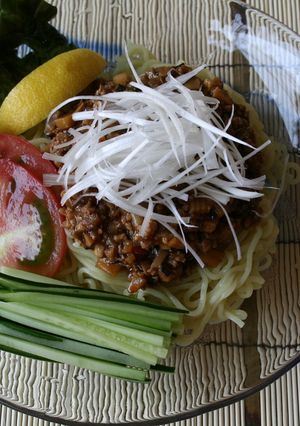 我が家のジャージャー麺-レシピのメイン写真