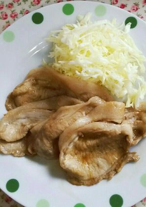 焼肉のたれと生姜で簡単豚の生姜焼き-レシピのメイン写真