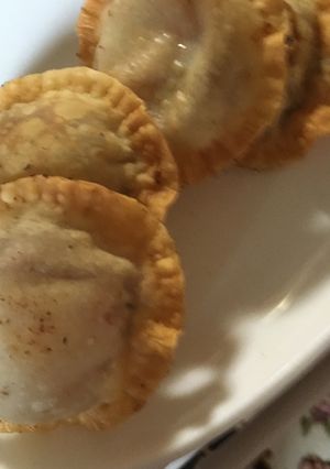 残り物でまんまる揚げ餃子！-レシピのメイン写真