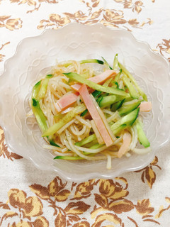 きゅうりと春雨の酢の物-レシピのメイン写真