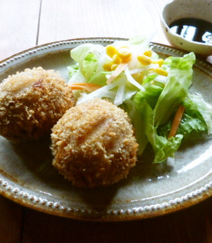 椎茸の肉詰めフライ♪-レシピのメイン写真