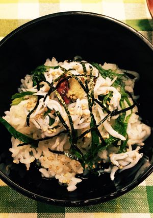 釜あげしらす丼-レシピのメイン写真