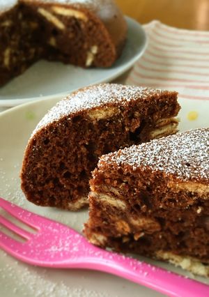 ホットケーキミックスで簡単ブラウニー♪-レシピのメイン写真