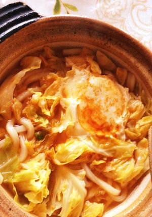 簡単らくらく♪ピリ辛うどん-レシピのメイン写真