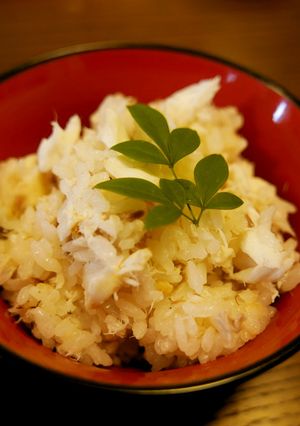旬!ふっくら美味しい真鯛の炊き込み御飯-レシピのメイン写真