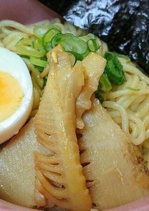 ランチに♪ たけのこde油そば☆-レシピのメイン写真