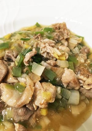豚肉とチンゲン菜のあんかけ-レシピのメイン写真