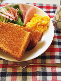 朝食に!ワンプレートトースト-レシピのメイン写真