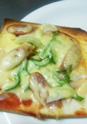 パンの端で簡単ピザ-レシピのメイン写真