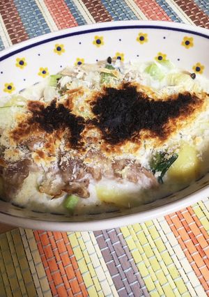 新じゃがいもの簡単グラタン-レシピのメイン写真