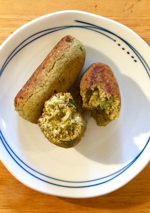 肉無し！ そら豆とおからコロッケ-レシピのメイン写真