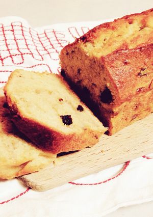 ドライフルーツとバナナのパウンドケーキ-レシピのメイン写真