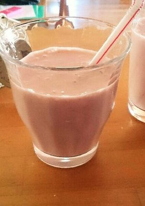 ＊春のおやつ＊いちごとばななのスムージー-レシピのメイン写真